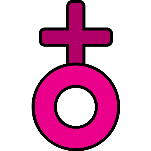 女性 Generic Outline Color icon