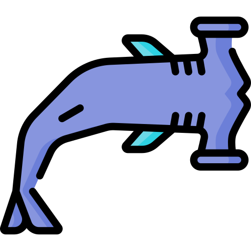 tiburón martillo Special Lineal color icono