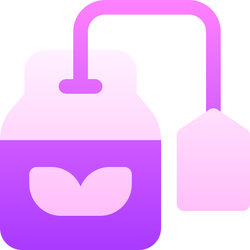 Tea bag Basic Gradient Gradient icon
