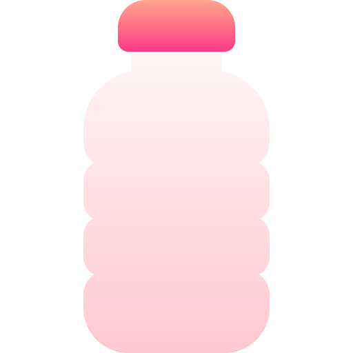 бутылка с водой Basic Gradient Gradient иконка