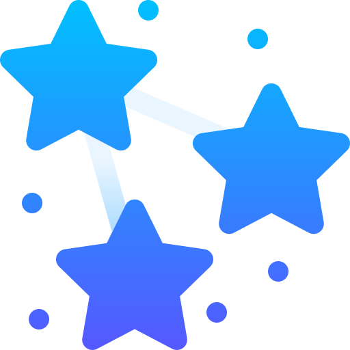 Звезды Basic Gradient Gradient иконка