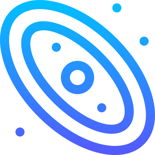 nebulosa Basic Gradient Lineal color Ícone