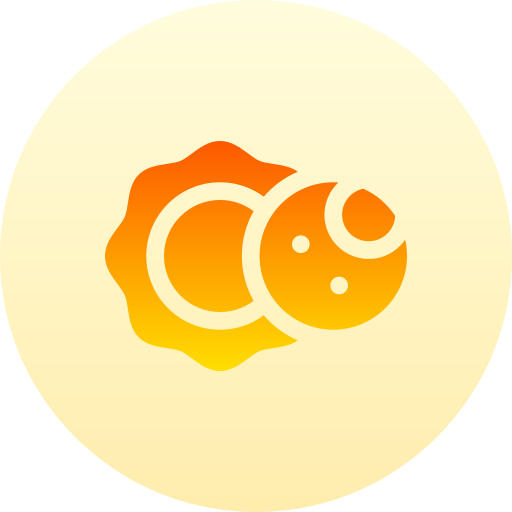 日食 Basic Gradient Circular icon