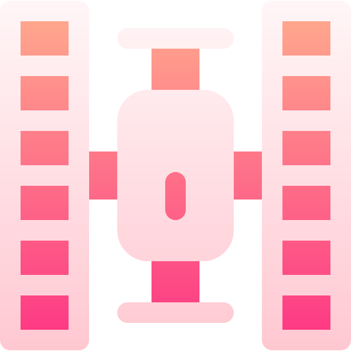 estación espacial Basic Gradient Gradient icono