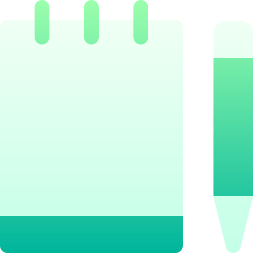 수필집 Basic Gradient Gradient icon