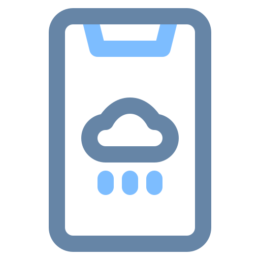 Weather app Generic Outline Color icon