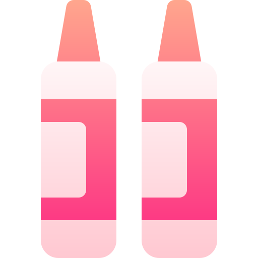 lápices de color Basic Gradient Gradient icono