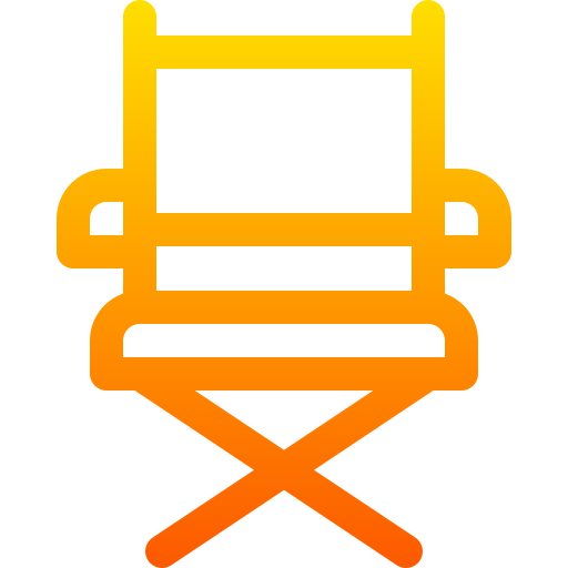 krzesło Basic Gradient Lineal color ikona