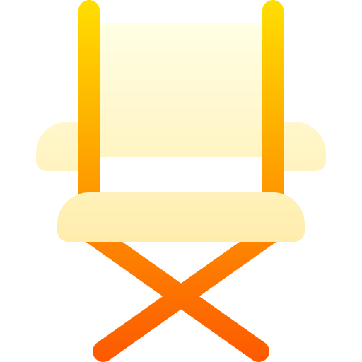 silla Basic Gradient Gradient icono