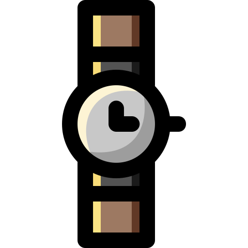 armbanduhr Generic Outline Color icon