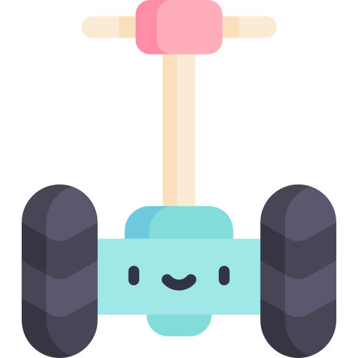 segway Kawaii Flat icono