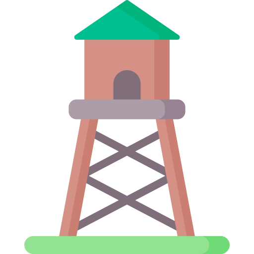 torre de vigia Special Flat Ícone
