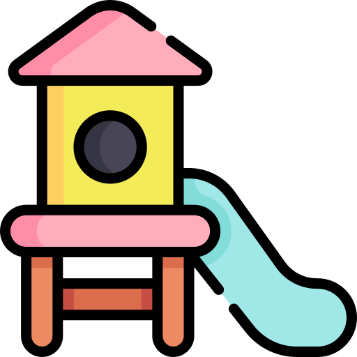 spielplatz Kawaii Lineal color icon