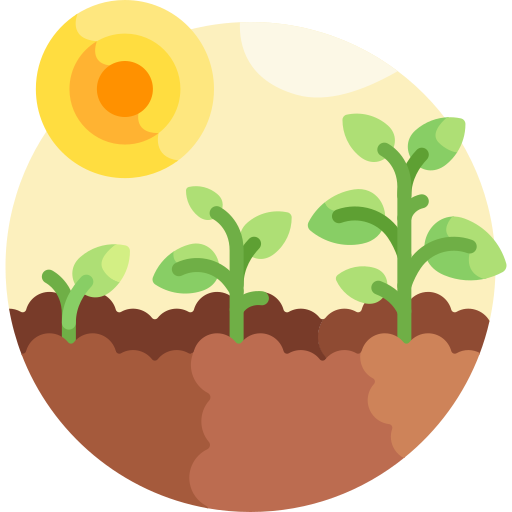 Growing plant Detailed Flat Circular Flat icon