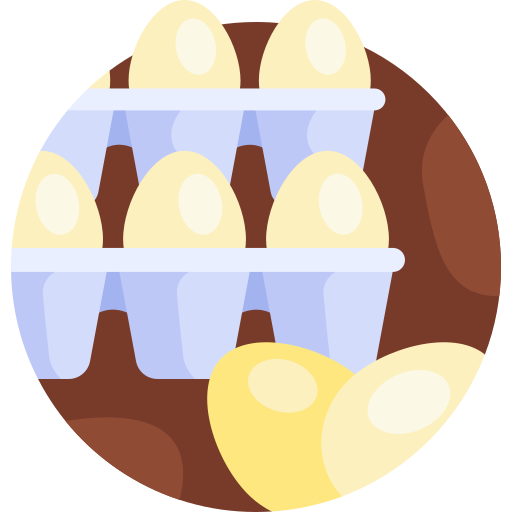 яйца Detailed Flat Circular Flat иконка