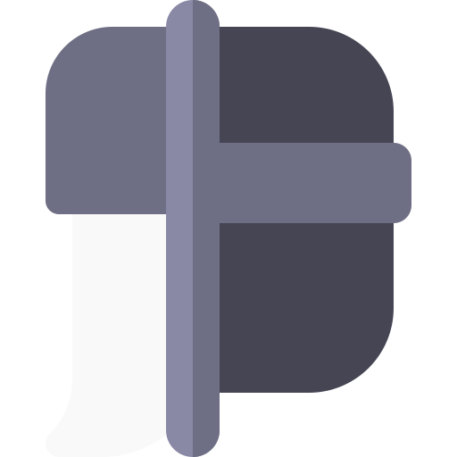 Fencing mask Basic Rounded Flat icon