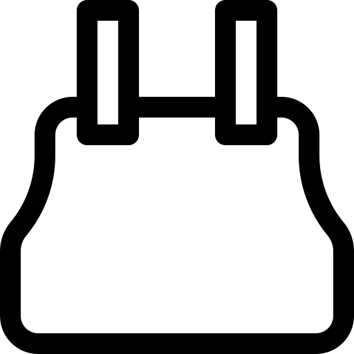 proteção do tórax Basic Rounded Lineal Ícone