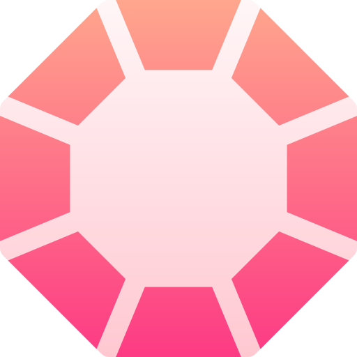 diamante Basic Gradient Gradient icono