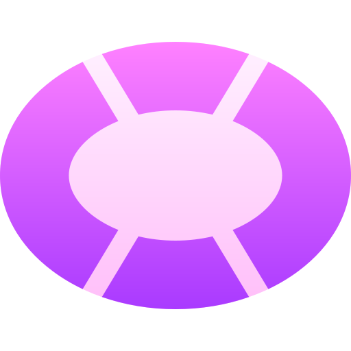 Diamond Basic Gradient Gradient icon