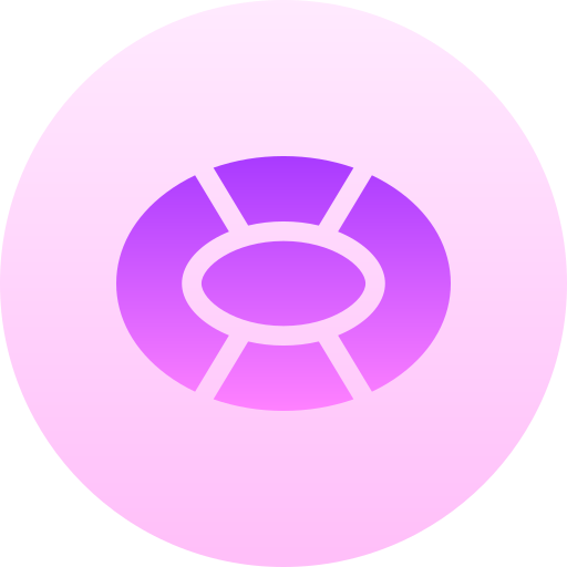 diamante Basic Gradient Circular icono
