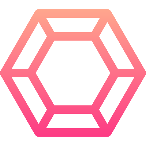 diamant Basic Gradient Lineal color icoon