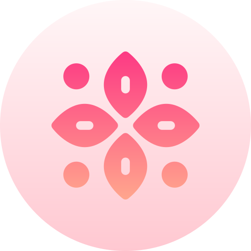 マンダラ Basic Gradient Circular icon