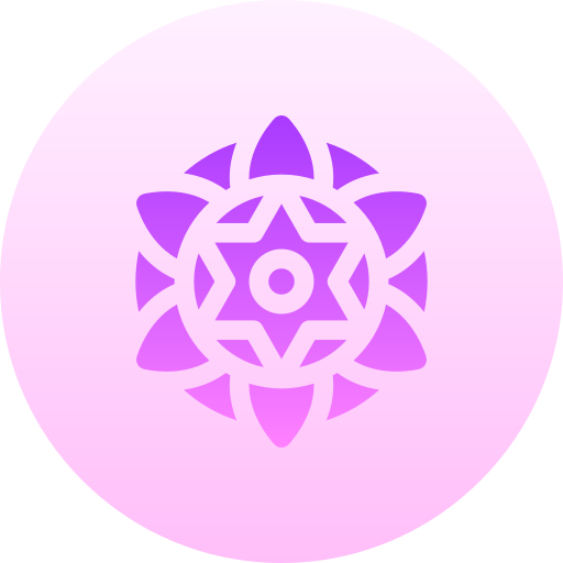 mandala Basic Gradient Circular icona