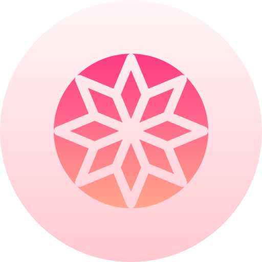 mandala Basic Gradient Circular ikona