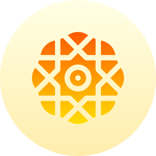 mandala Basic Gradient Circular Ícone