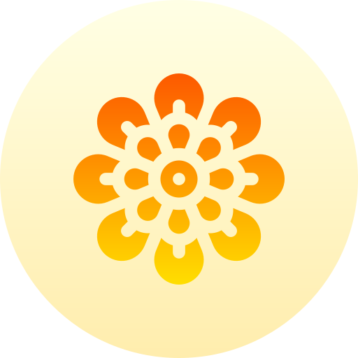 mándala Basic Gradient Circular icono