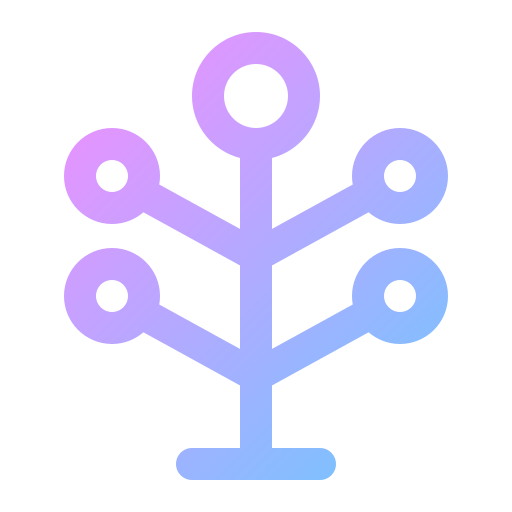 Árbol Generic Gradient icono