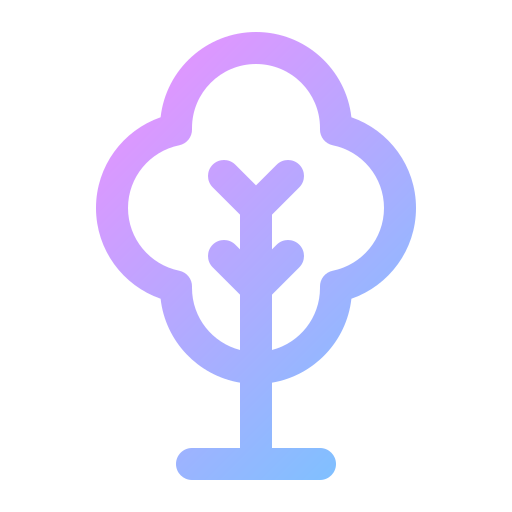 Tree Generic Gradient icon