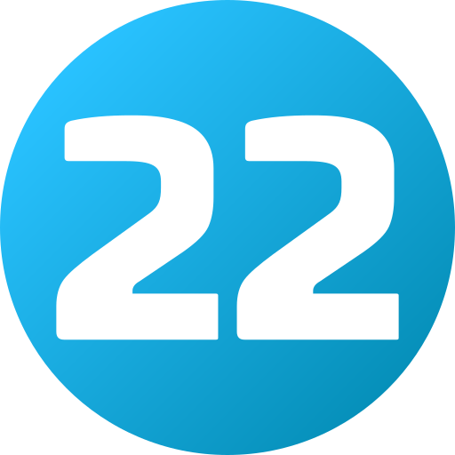 22 Generic Flat Gradient icon