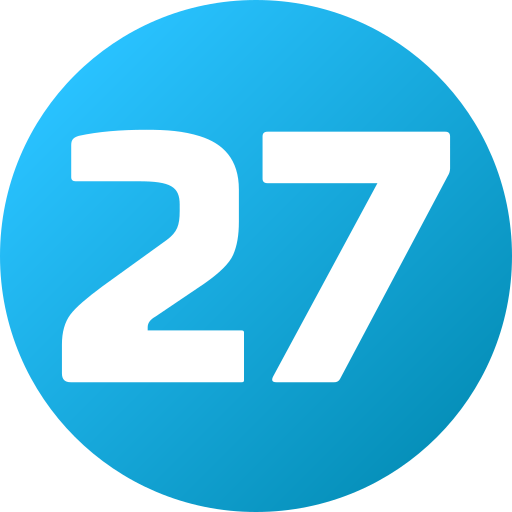 Двадцать семь Generic Flat Gradient иконка