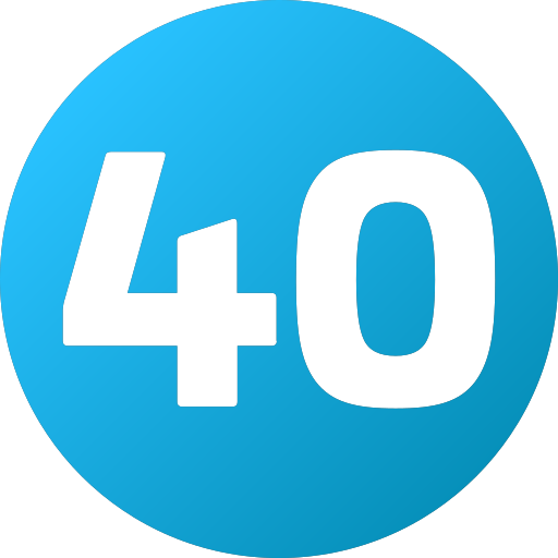 40 Generic Flat Gradient icon