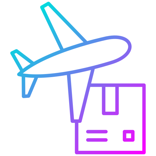 spedizione in tutto il mondo Generic Gradient icona