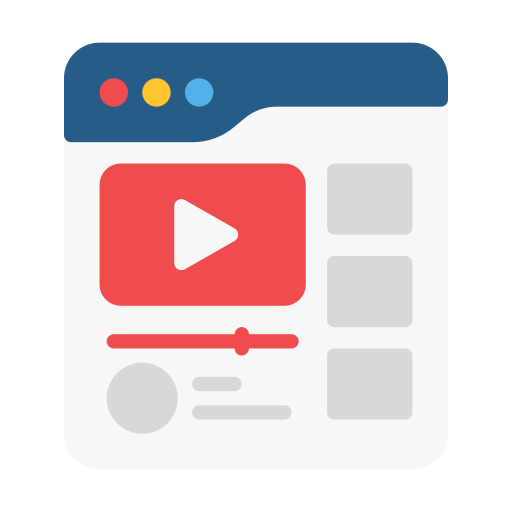 Video marketing Generic Flat icon