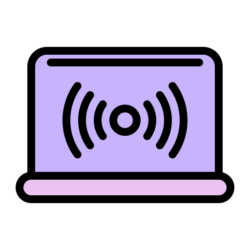 노트북 Generic Outline Color icon