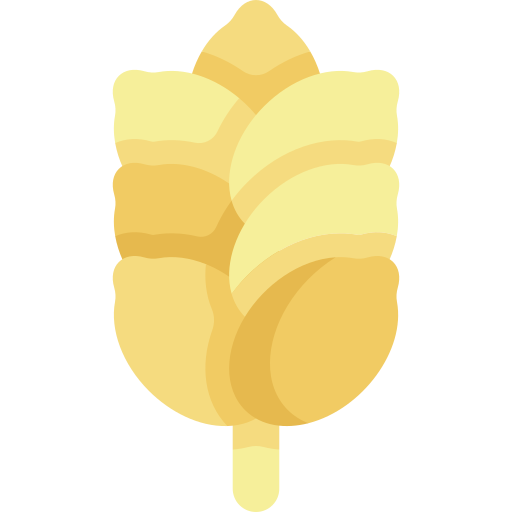 小麦 Kawaii Flat icon