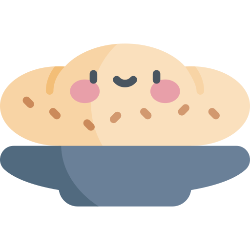 Bread Kawaii Flat icon
