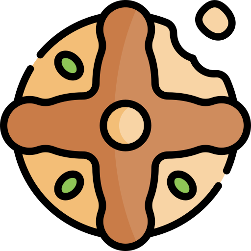死者のパン Kawaii Lineal color icon