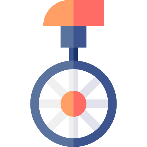 einrad Basic Straight Flat icon