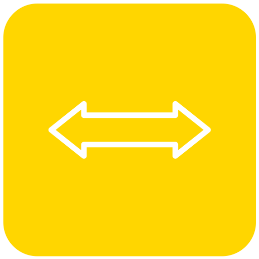 horizontal Generic Flat icono