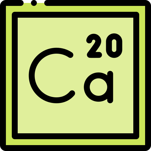 칼슘 Detailed Rounded Lineal color icon