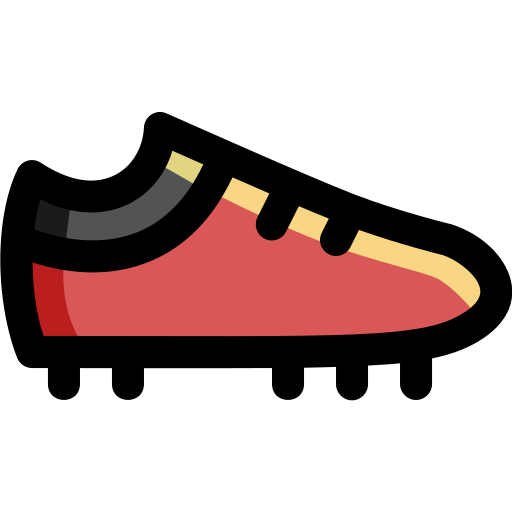 fußballschuh Generic Outline Color icon