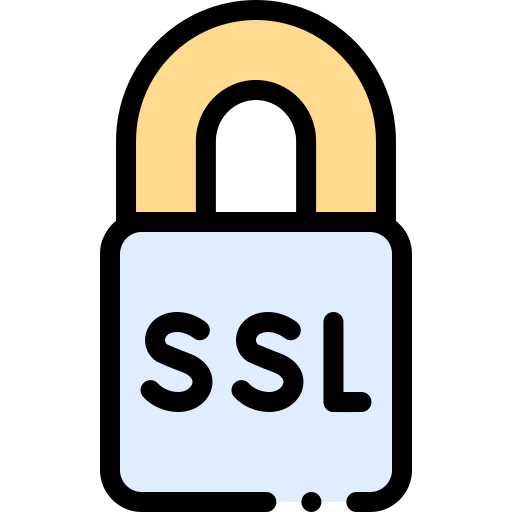 ssl Detailed Rounded Lineal color icono
