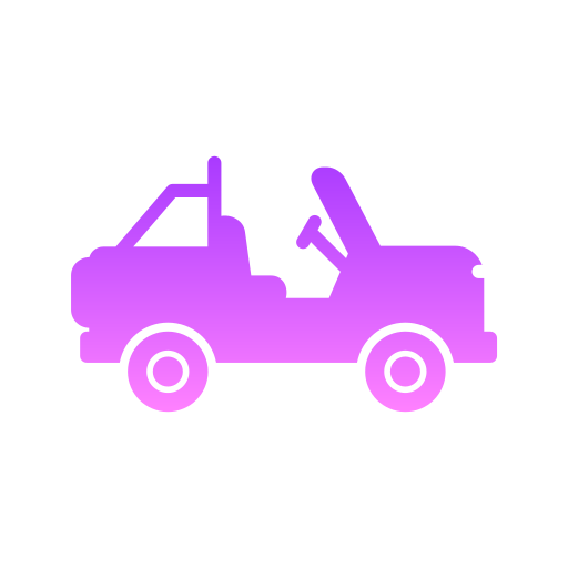 jeep Generic Flat Gradient icon