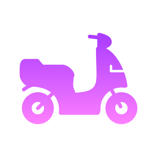 scooter Generic Flat Gradient icona