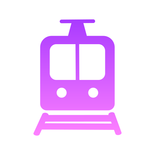 treno Generic Flat Gradient icona