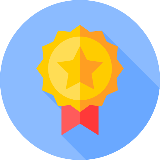 Guarantee Flat Circular Flat icon